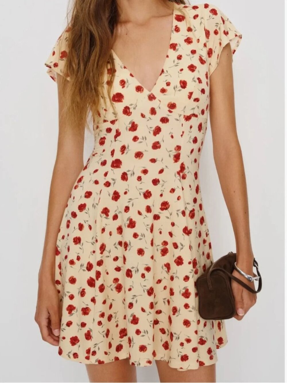NWT Reformation Olivia Fit & Flare Dress – Arlington Floral - Medium